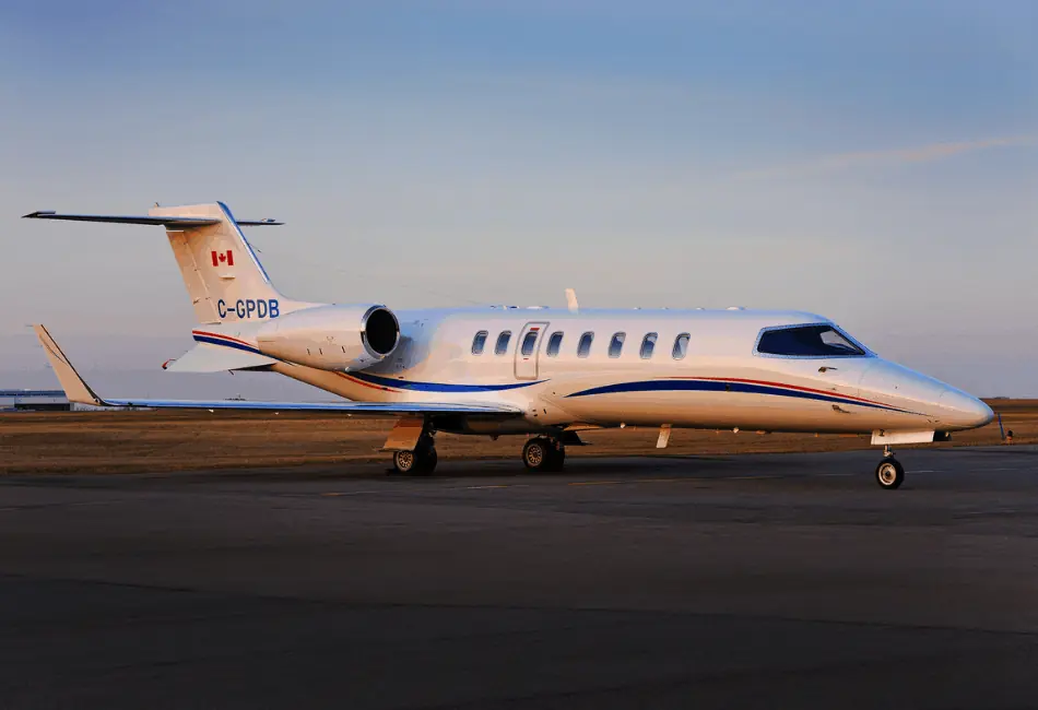 spécifications du Learjet 45